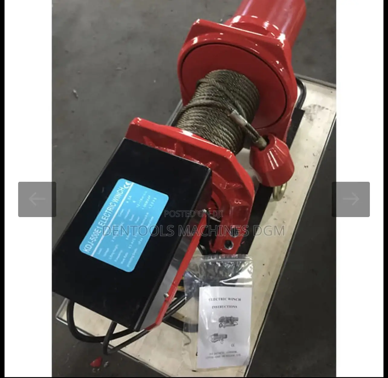 Electric Winch 12V DC 20000 Lbs