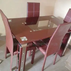 Italian Unique Dinning 4 Chairs With Tables