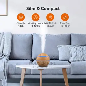 Humidifier Electric Air Aroma Diffuser Wood