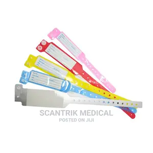 Hospital ID Bracelet in Pink for Girls