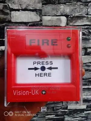 Break Glass Alarm System (With Key Reset Back)