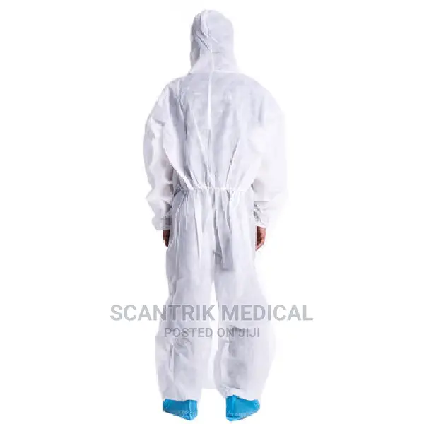 WHITE Disposable Coverall Suit