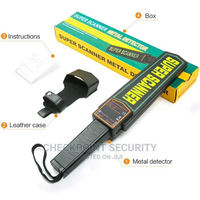 Security Metal Detector Super Scanner