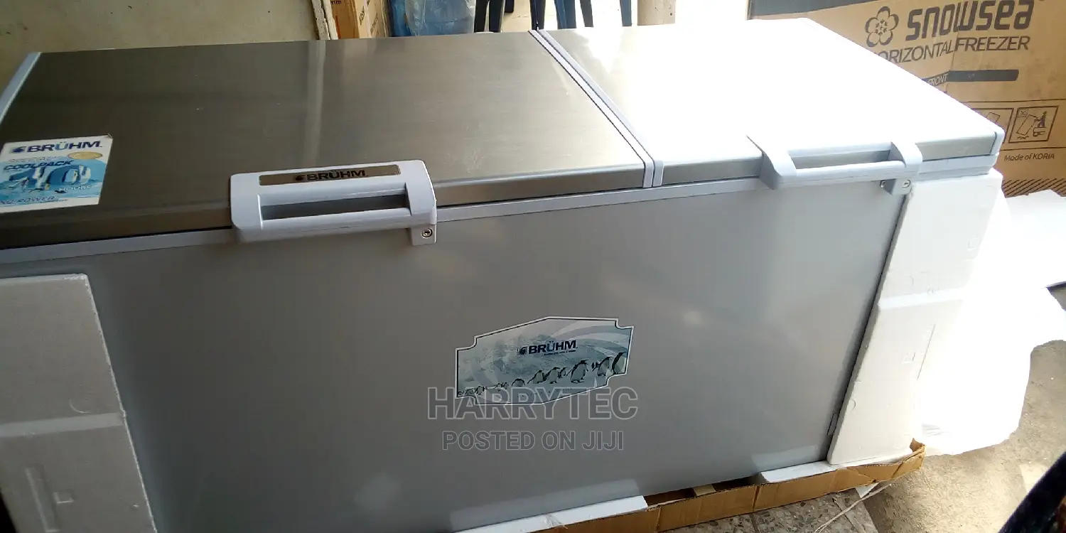Bruhm Chest Freezer Double Doors With 2years Warranty