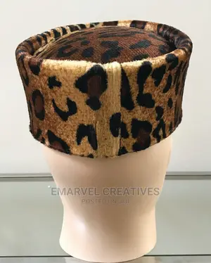 Animal Skin Traditional Cap