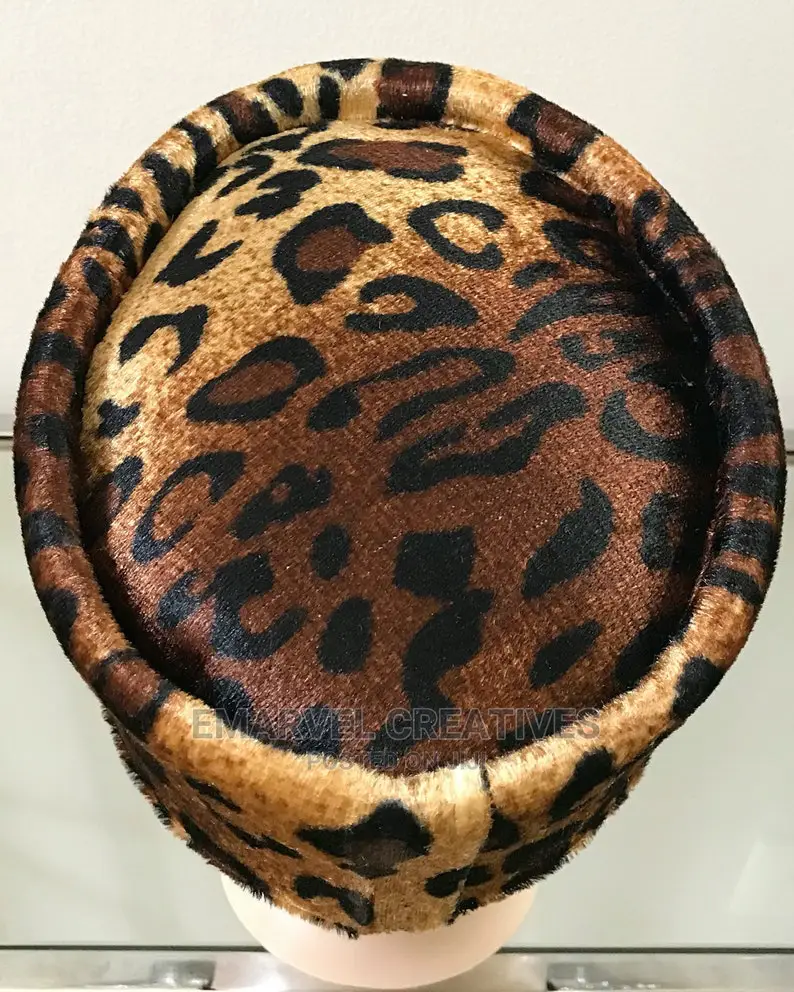 Animal Skin Traditional Cap