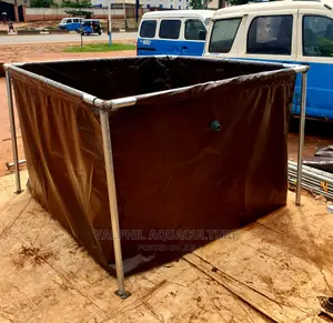 Moderate Sized Tarpaulin Fish Pond.