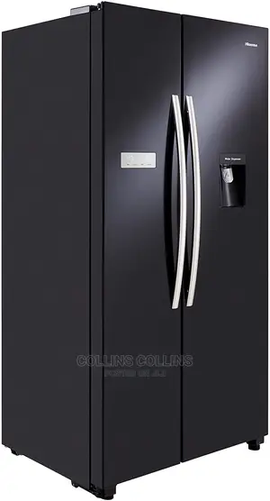 Photo - Hisense Side-by-Side American Fridge and Freezer