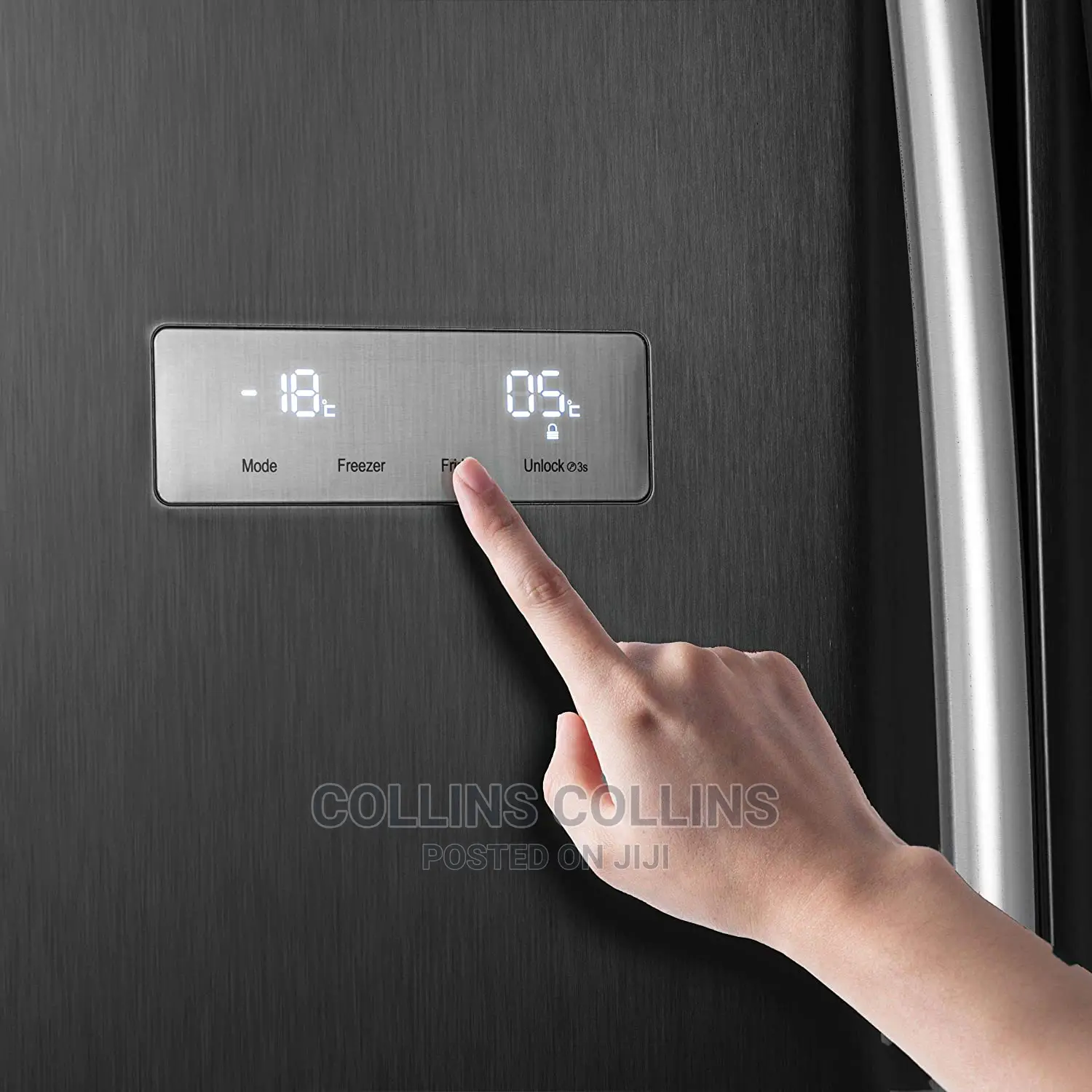 Hisense Side-by-Side American Fridge and Freezer
