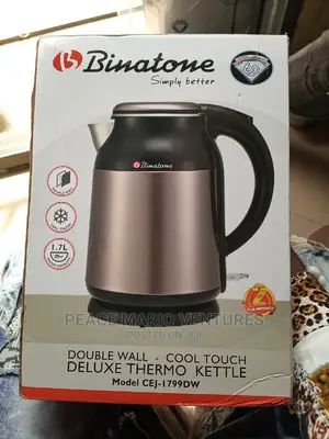 Binatone Electric Jug and Kettle With Double Surface 2years