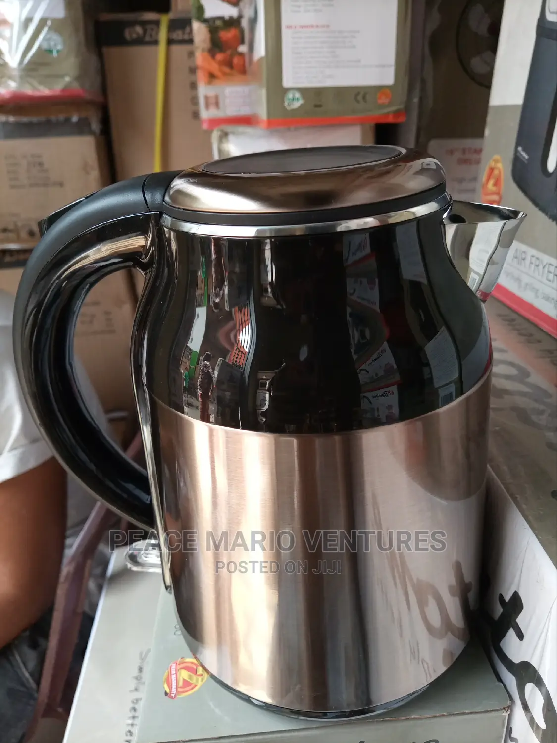 Binatone Electric Jug and Kettle With Double Surface 2years