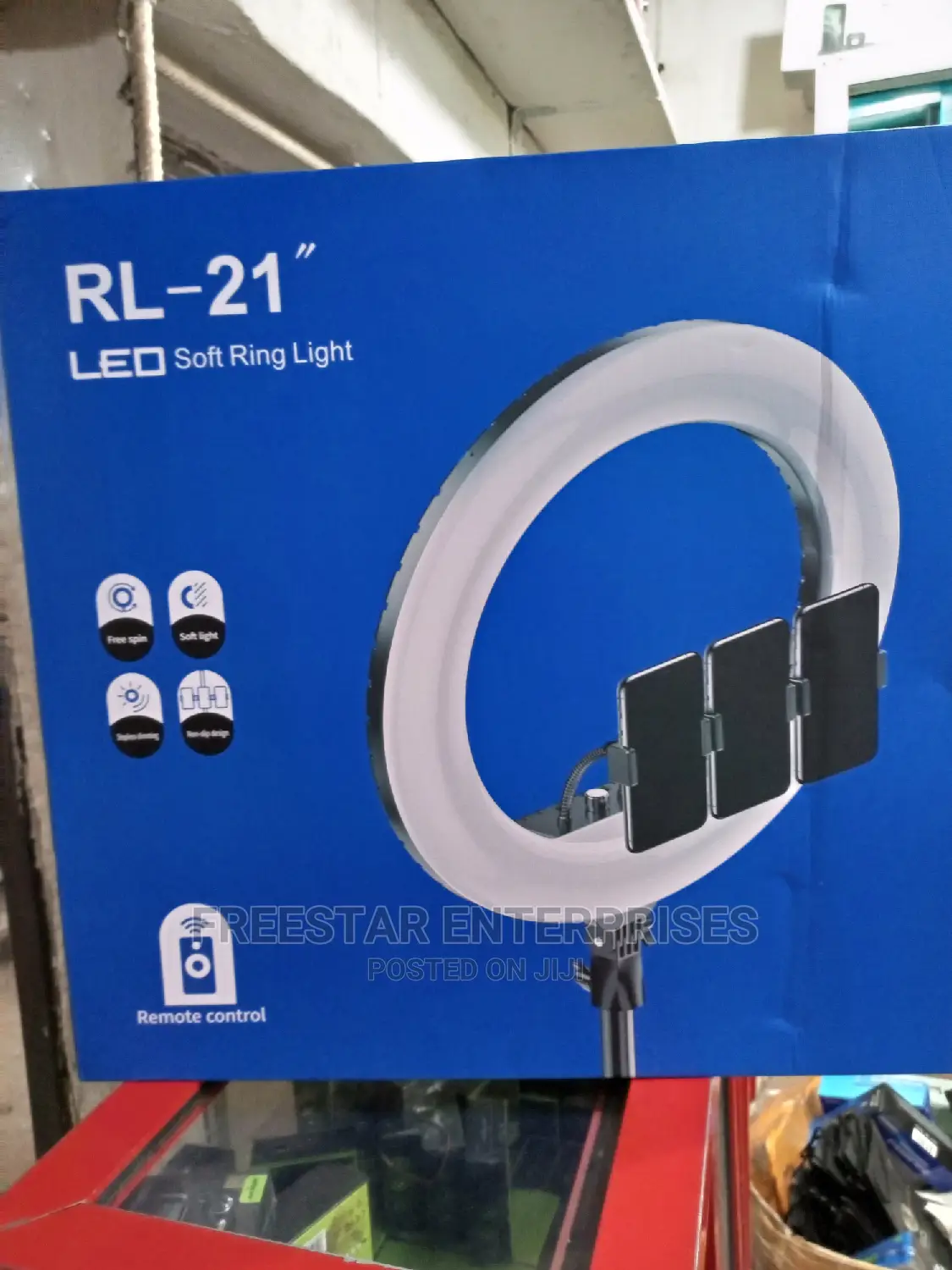 21 Inches Led Ring Light. Stand. Quality 21" Ring Light