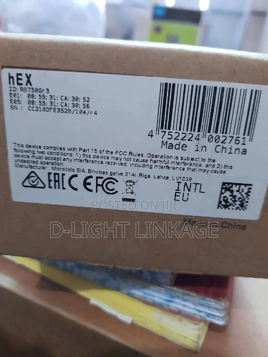 Mikrotik Routerboard Rb760gr3