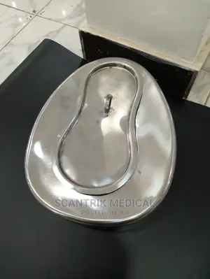 Silver Smart Care Bedpan Ss Male