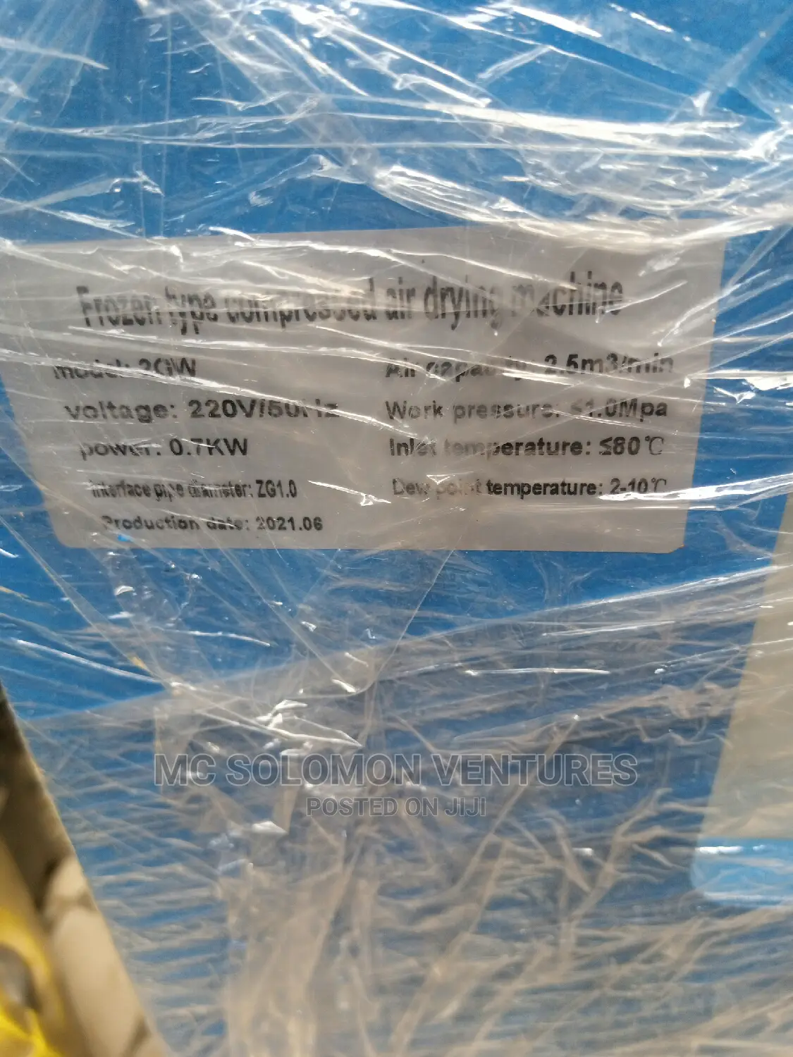 Industrial Air Drying Machine