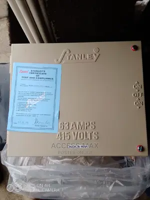 63 Amps Stanley Change Over ( Brand New)