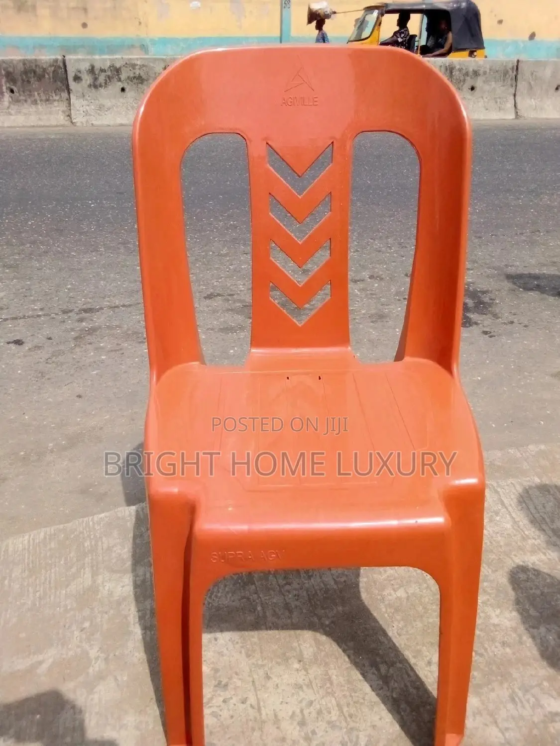 Armless Plastic Chair