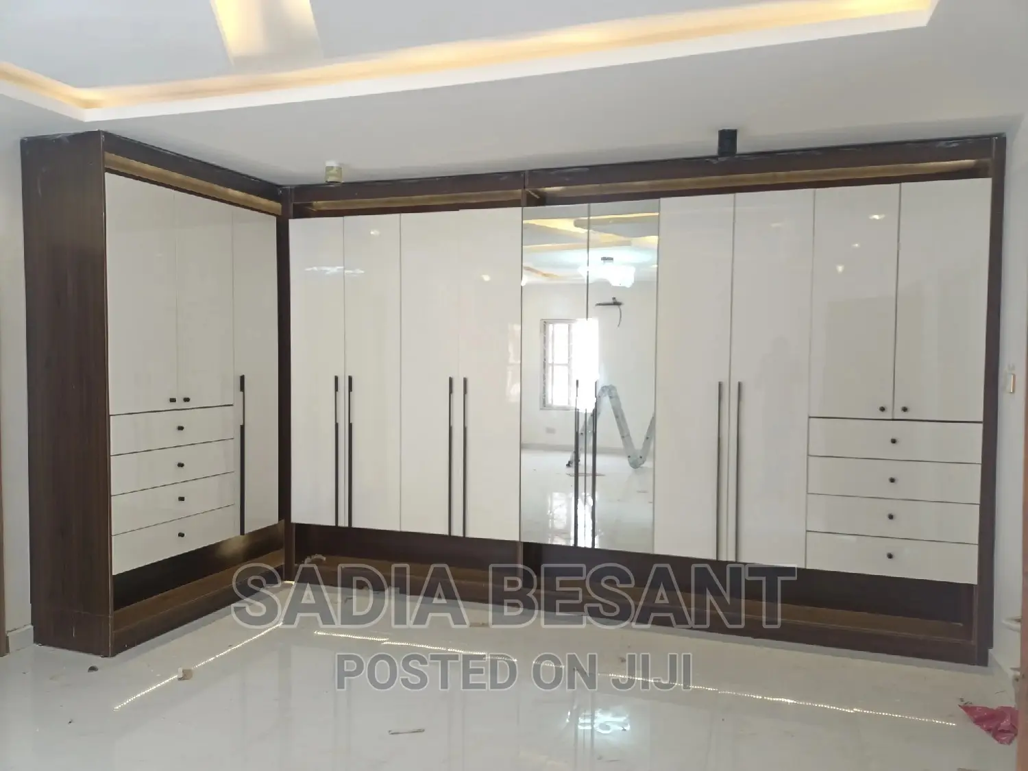 L Shape Wardrobe