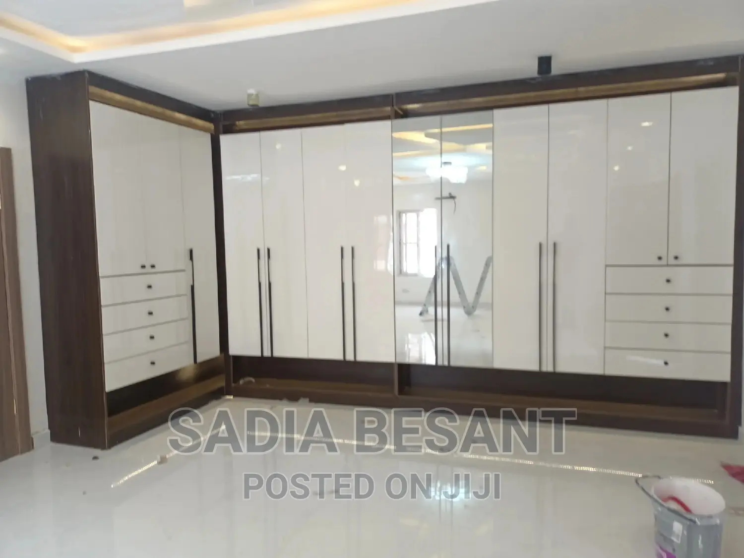 L Shape Wardrobe