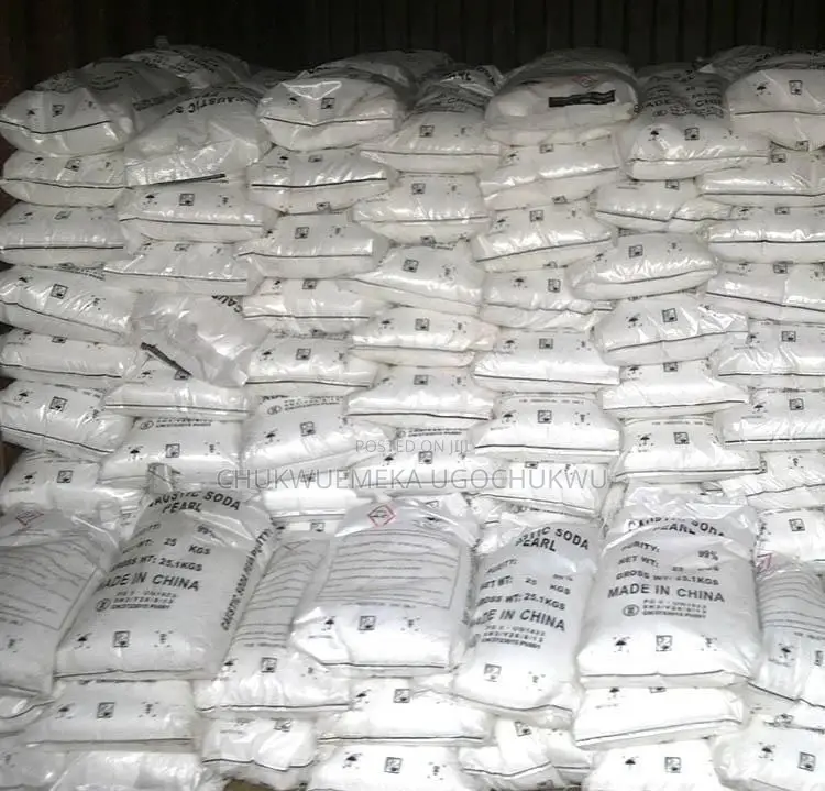 Caustic Soda Pearls. Industrial Grade.