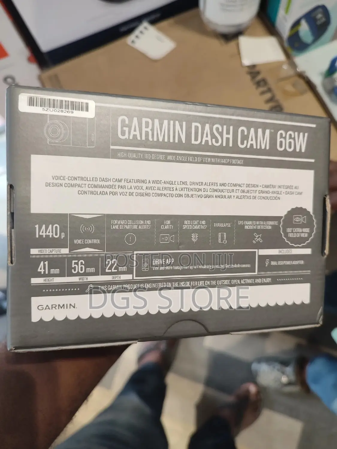 Garmin Dash Cam 66w Camera With Voice Control