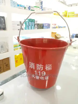 Fire Sand, Water Metal Red Fire Bucket