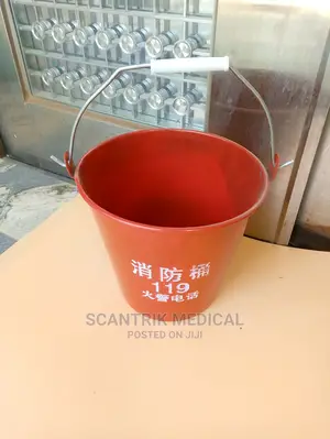 Fire Bucket With Lid Fire