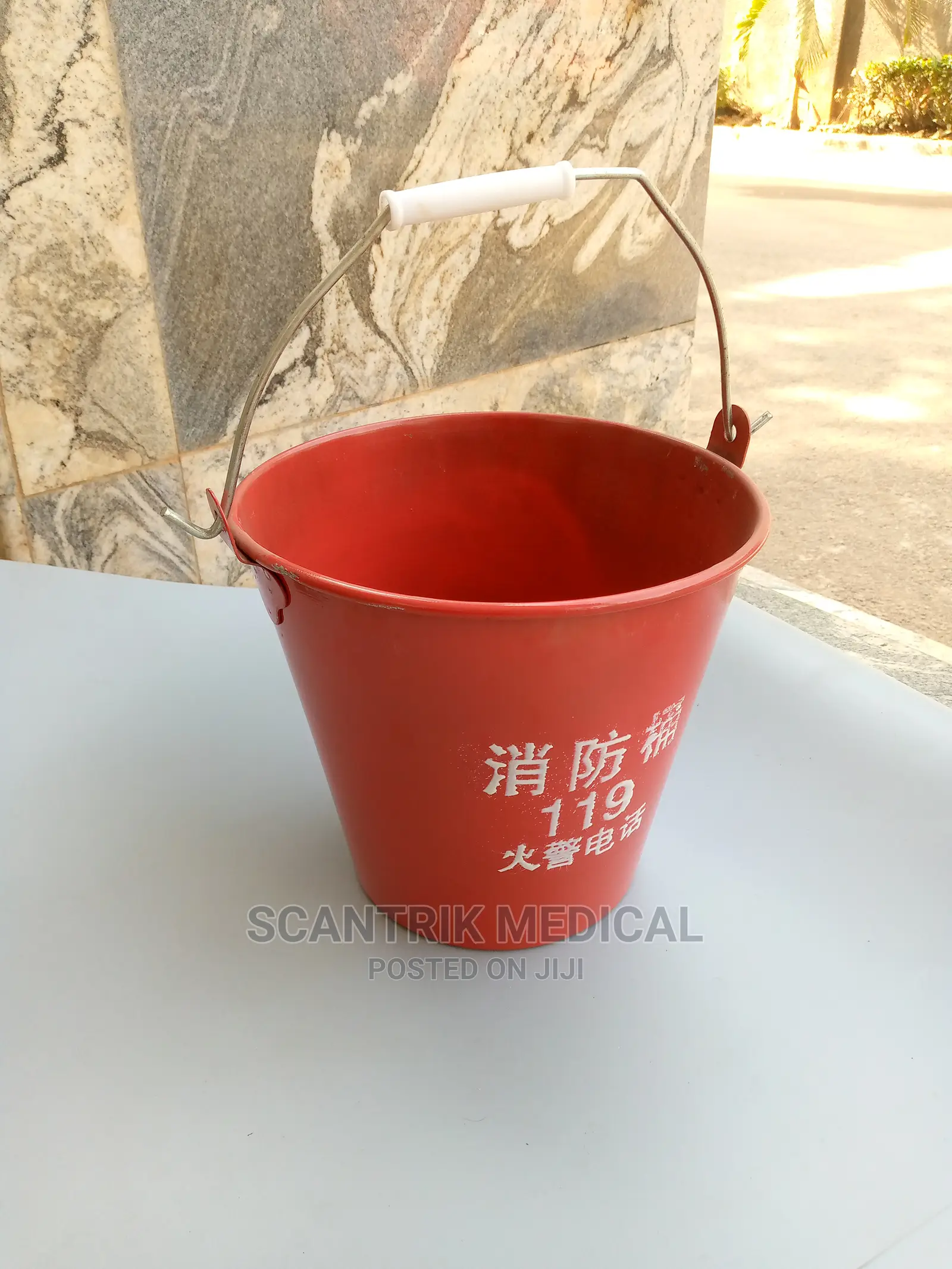 Handle Fire Fighting Bucket,