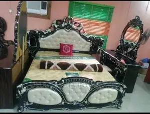Royal Bedframe With Foam, Drawers, Dressing Mirror