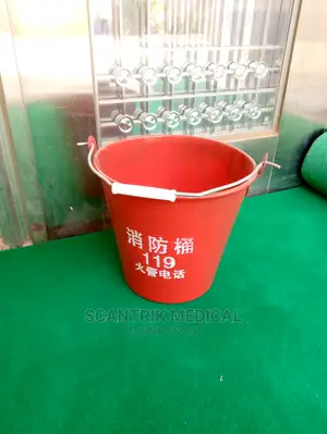 Fire Extinguisher and Fire Bucket