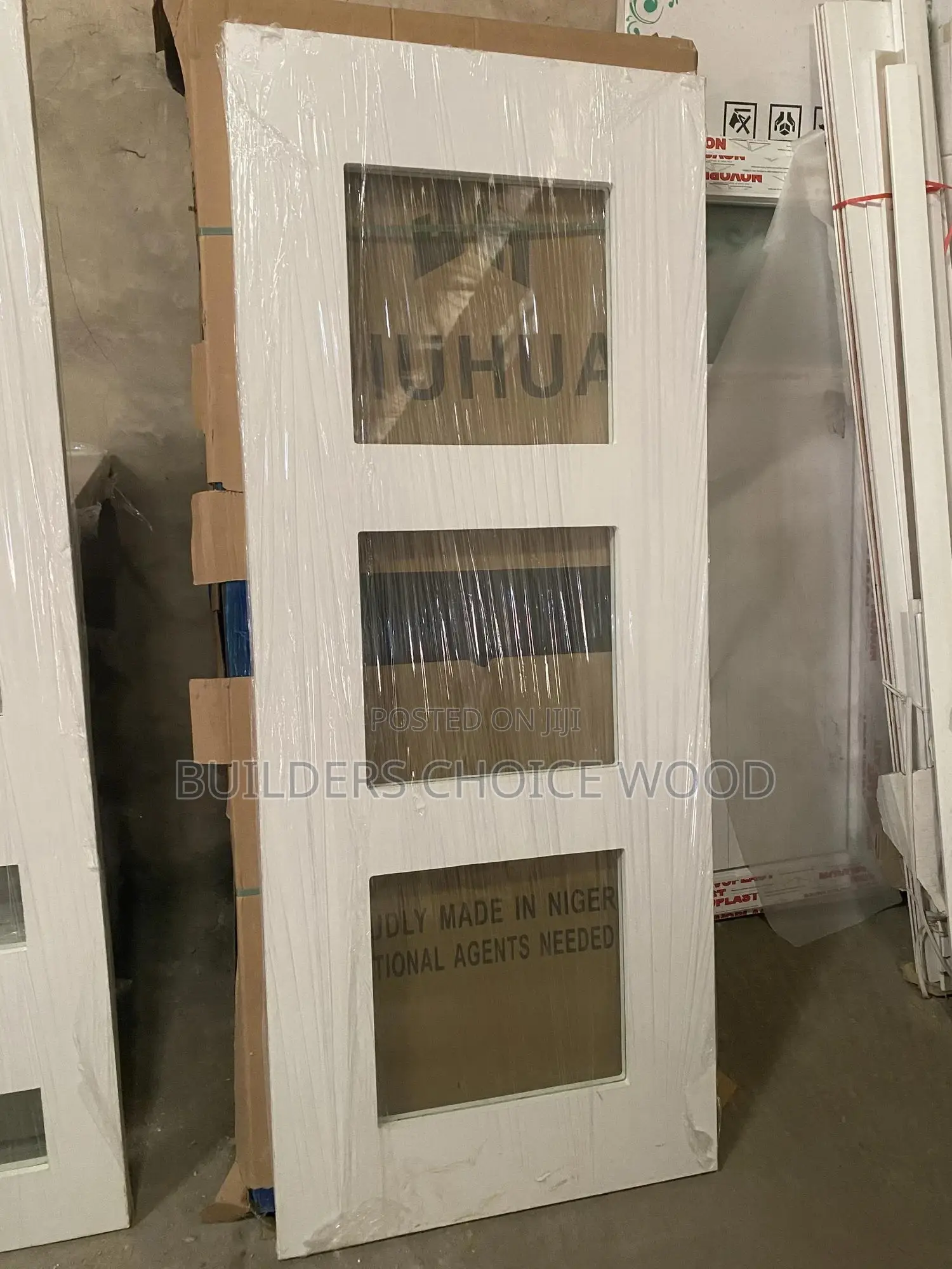 Hardcore Wooden Glass Doors