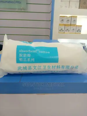 White Hydrophilic 100% Cotton Wool