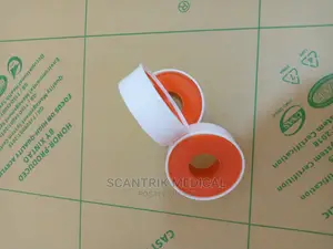 Medical Sticking Adhesive Plaster on White