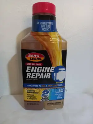 Bar's Leaks High Mileage Dual Formula Engine Repair.