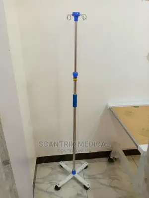 Hospital Adjusted Height Medical 4 Hooks IV Drip Infusion