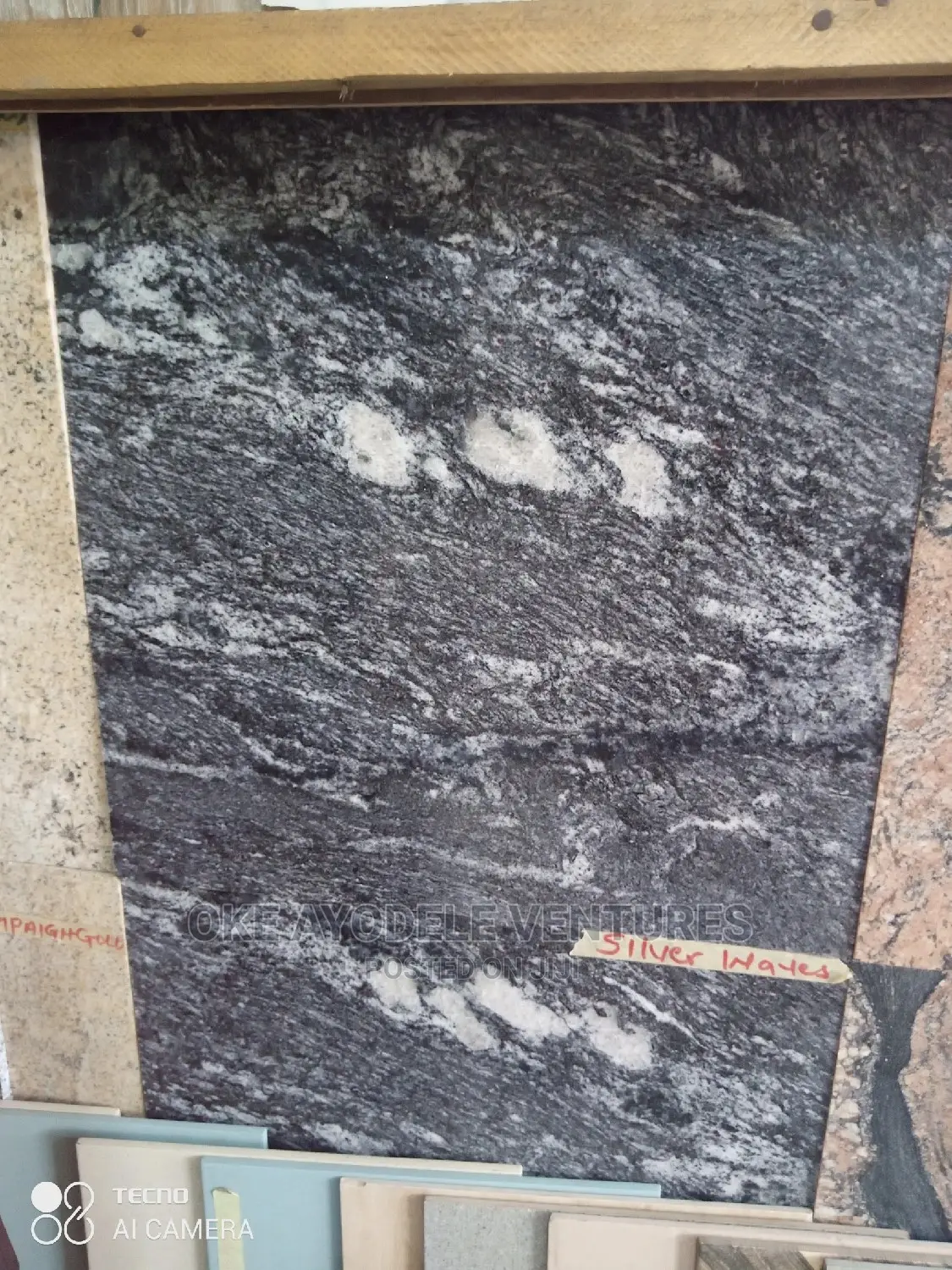 Granite Tiles : Silver Waves 60/60