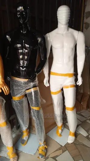 Black And White Body Full Fibre Mannequin