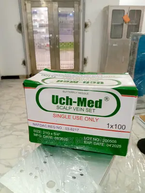 Safety Needle Disposable Infusion Scalp Vein Set 21g