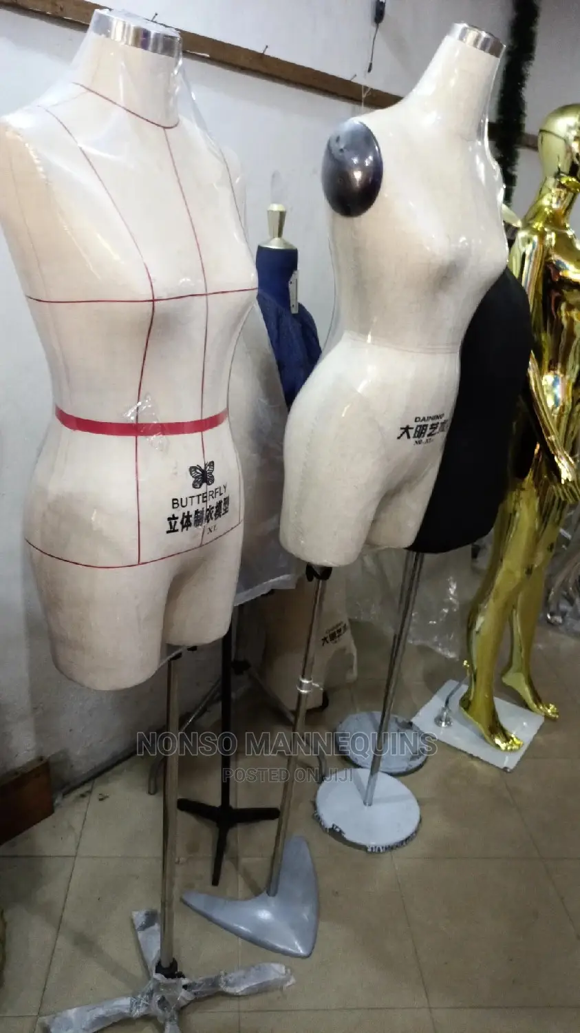 Fully Pinnable Size 10 Body Forms