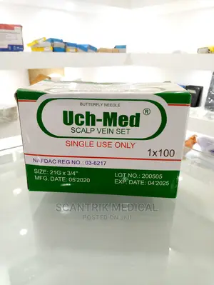 Safety Scalp Vein 21g-0,8x19mm(Pcs100)