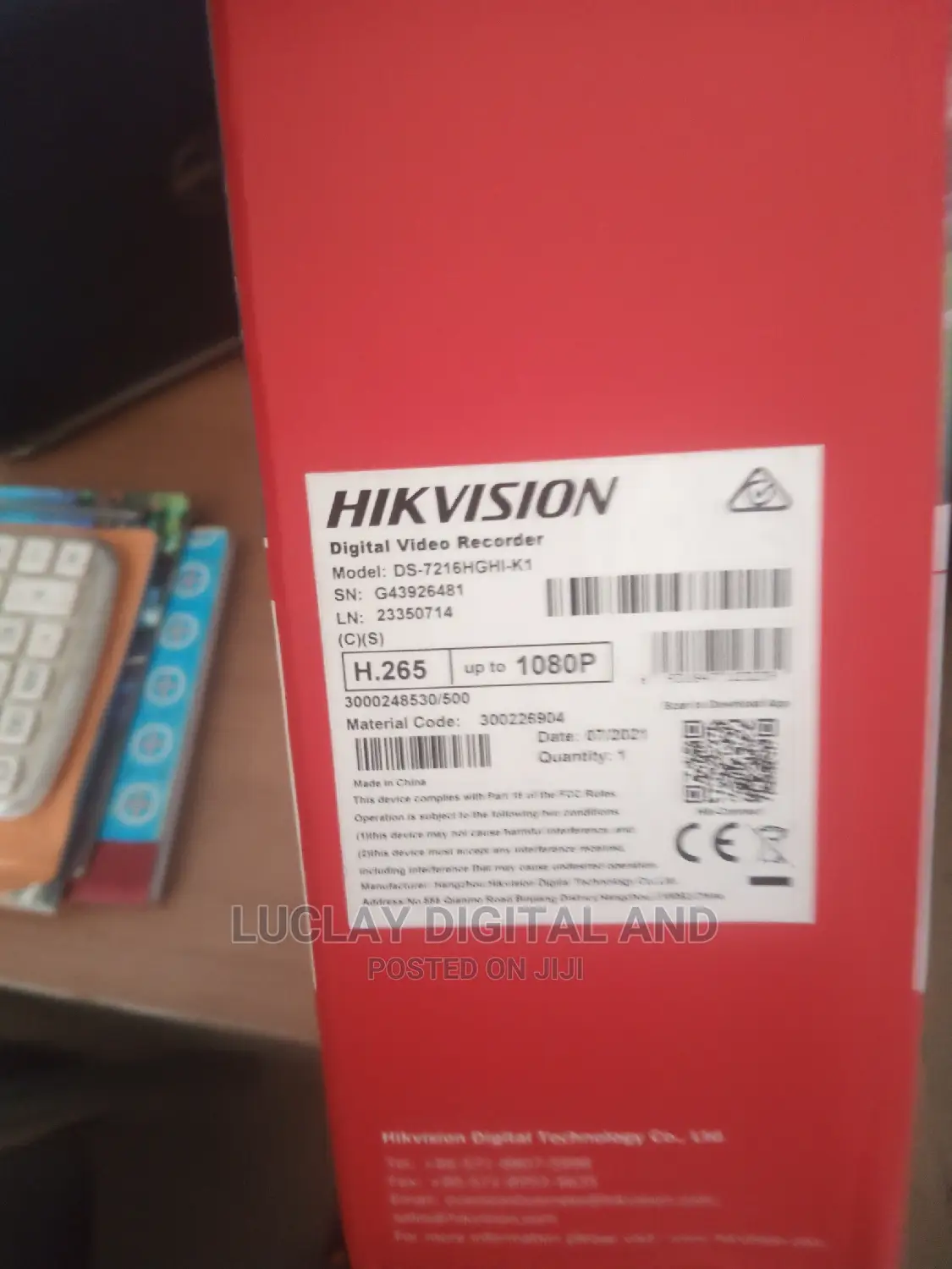 DVR 16 Channel Hikvision