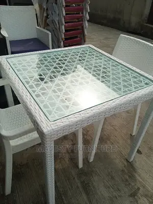 White Rattan Chair
