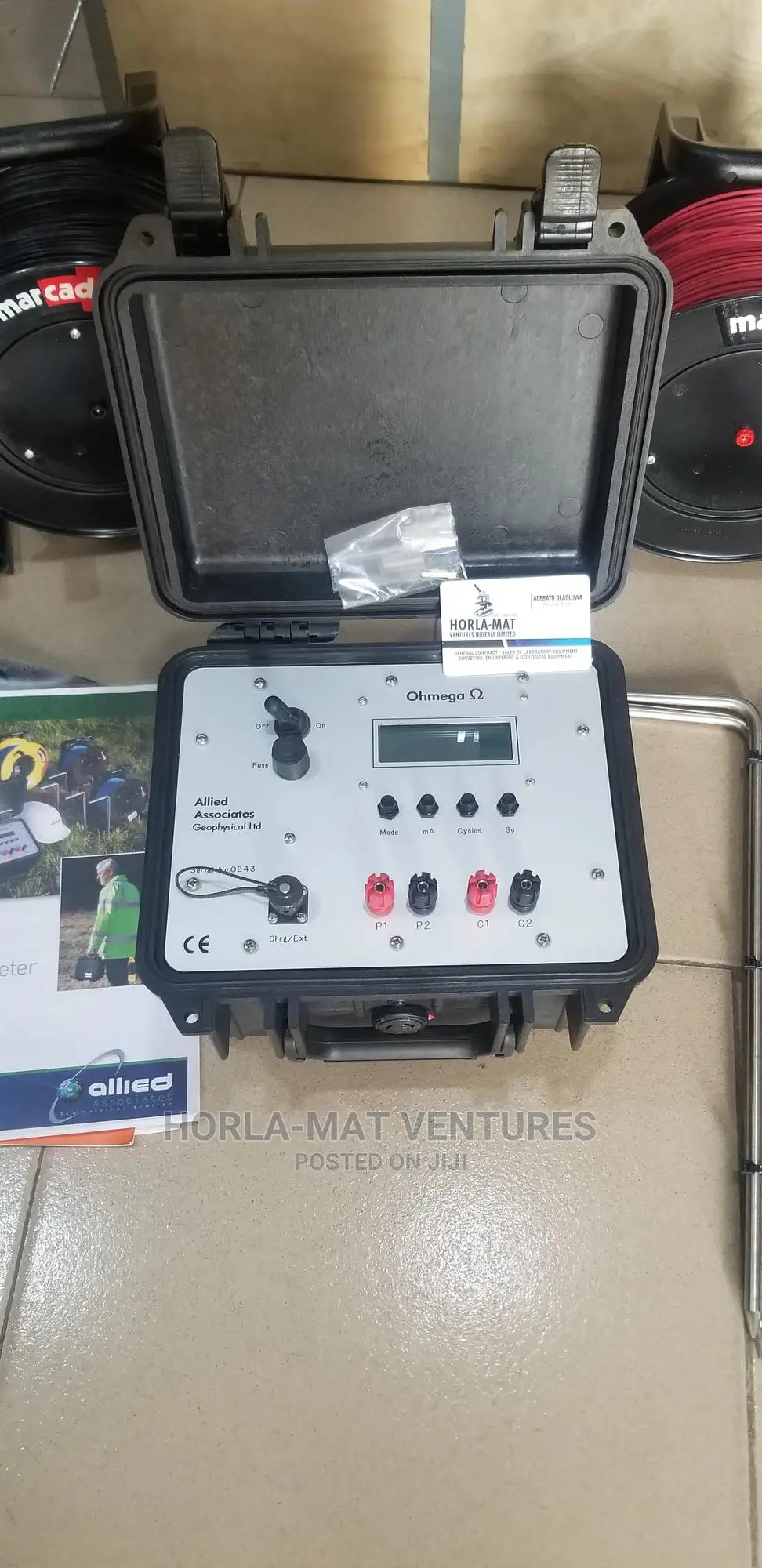 Allied Ohmega Resistivity Meter