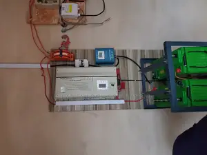 7.5kva 15panels 4batteries Full Installation