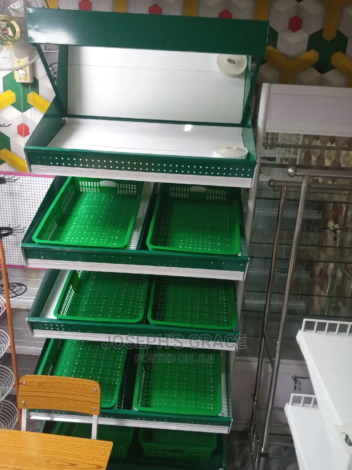 Vegetable and Fruit Display Rack.(Middium Size)