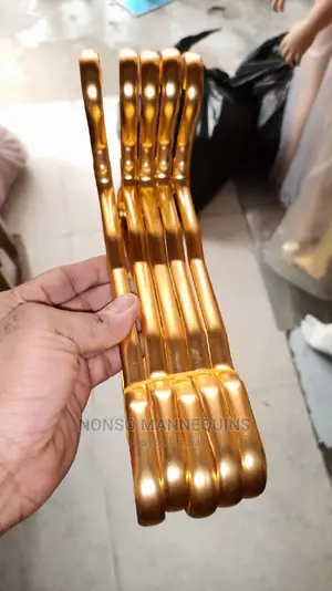 Gold Chrome Quality Clothes Hangers