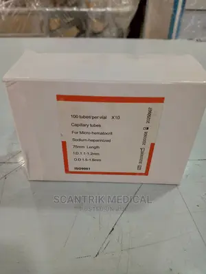Hospital Microhaematocrit Capillary Tubes