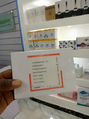 Glass Micro-Hematocrit Capillary Tubes Sodium-Heparinized Re
