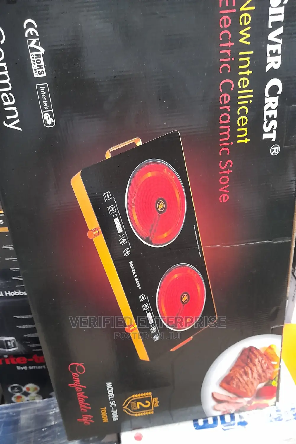 Silver Crest Infrared Cooker- 2 Burners