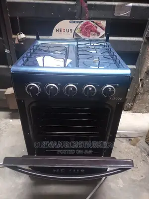 Brand New NEXUS(5055BC)3+1)3gas+1electric)Oven Grill)Silver